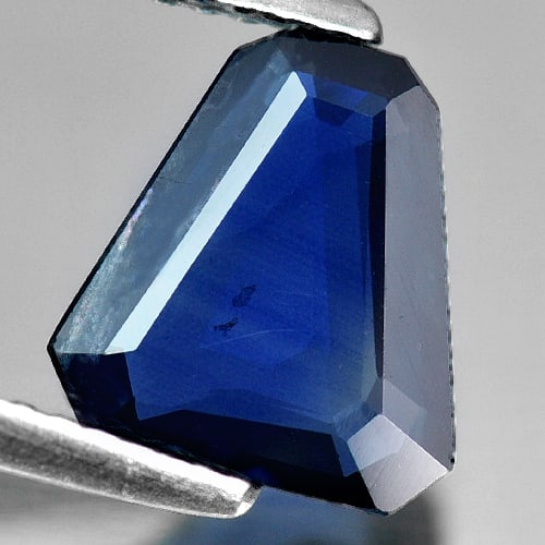 Natural Blue Sapphire 1.81 Ct. Fancy Shape 9.3 x 8.6 Mm. Gemstone From Thailand (1 of 3)