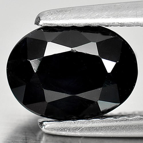 Natural Black Sapphire 1.57 Ct. Oval Shape 8 x 6 Mm Gemstone From Australia: Product ID: 806152533 Product Name: Natural Black Sapphire Weight: 1.57 CT. Size: 8 x 6 x 3.8 MM. Shape: Oval Color: Black Clarity:Opaque Luster: Good Gems Origin: Australia Treatment: Heated Crystal 