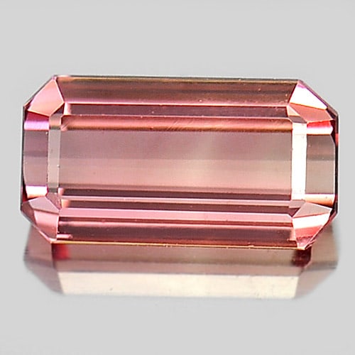 Natural Pink Tourmaline 0.64 Ct. Octagon Shape 7 x 3.7 Mm Gemstone From Nigeria (1 of 3)