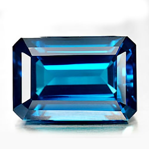 Natural London Blue Topaz 55.45 Ct. Clean Octagon Shape 26 x 17.6 Mm. Gemstone From Brazil: Product ID: 807156421 Product Name: Natural Blue Topaz Weight: 55.45 CT. Size: 26 x 17.6 x 12.3 MM. Shape: Octagon Color: London Blue Clarity:IF Luster: Good Gems Origin: Brazil Treatment: Treated Cry