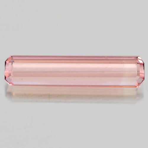 Natural Pink Tourmaline 0.91 Ct. Octagon Shape 12.6 x 3 Mm Gemstone From Nigeria: Product ID: 807248243 Product Name: Natural Tourmaline Weight: 0.91 CT. Size: 12.6 x 3 x 2.2 MM. Shape: Octagon Color: Pink Clarity:VSI Luster: Good Gems Origin: Nigeria Treatment: Unheated Crystal St