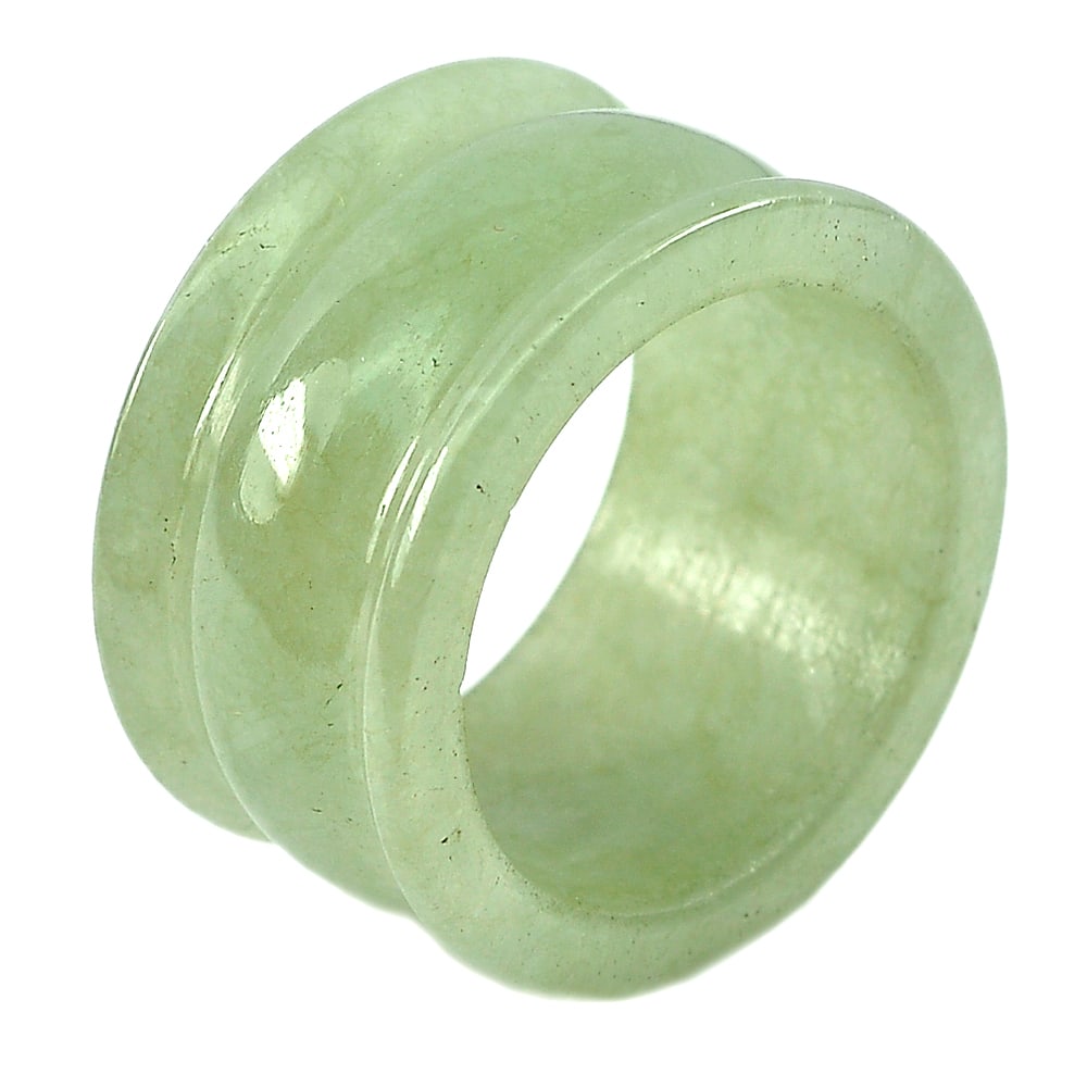 Natural Green Color Jade 40.77 Ct. Round Shape Ring Size 10 Thailand: Product ID: 819812819 Product Name: Natural Jade Weight: 40.77 CT. Size: 25 x 20 x 14 MM. Shape: Round Cabcohon Color: Green Clarity:Opaque Luster: Good Gems Origin: Thailand Treatment: Unheated Cryst