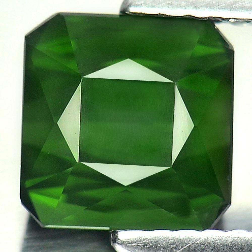 Natural Green Tourmaline 2.27 Ct. VVS Octagon Shape 7.1 x 7 Mm. Gemstone Unheated From Nigeria (1 of 3)