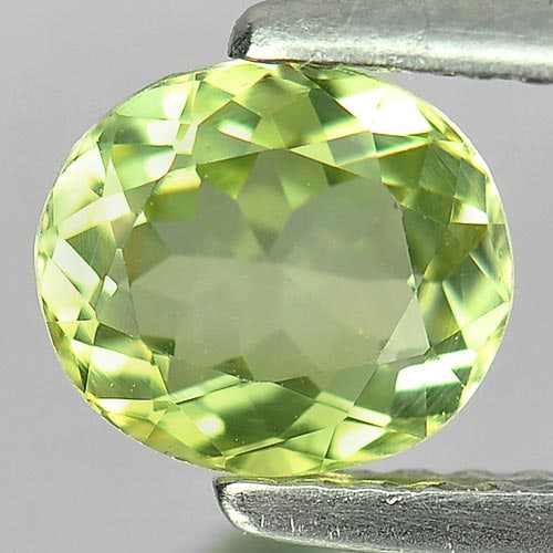 Natural Green Tourmaline 0.91 Ct. Oval Shape 6.7 x 6 Mm Gemstone From Nigeria: Product ID: 807246357 Product Name: Natural Tourmaline Weight: 0.91 CT. Size: 6.7 x 6 x 3.5 MM. Shape: Oval Color: Green Clarity:VSI Luster: Good Gems Origin: Nigeria Treatment: Unheated Crystal Struc