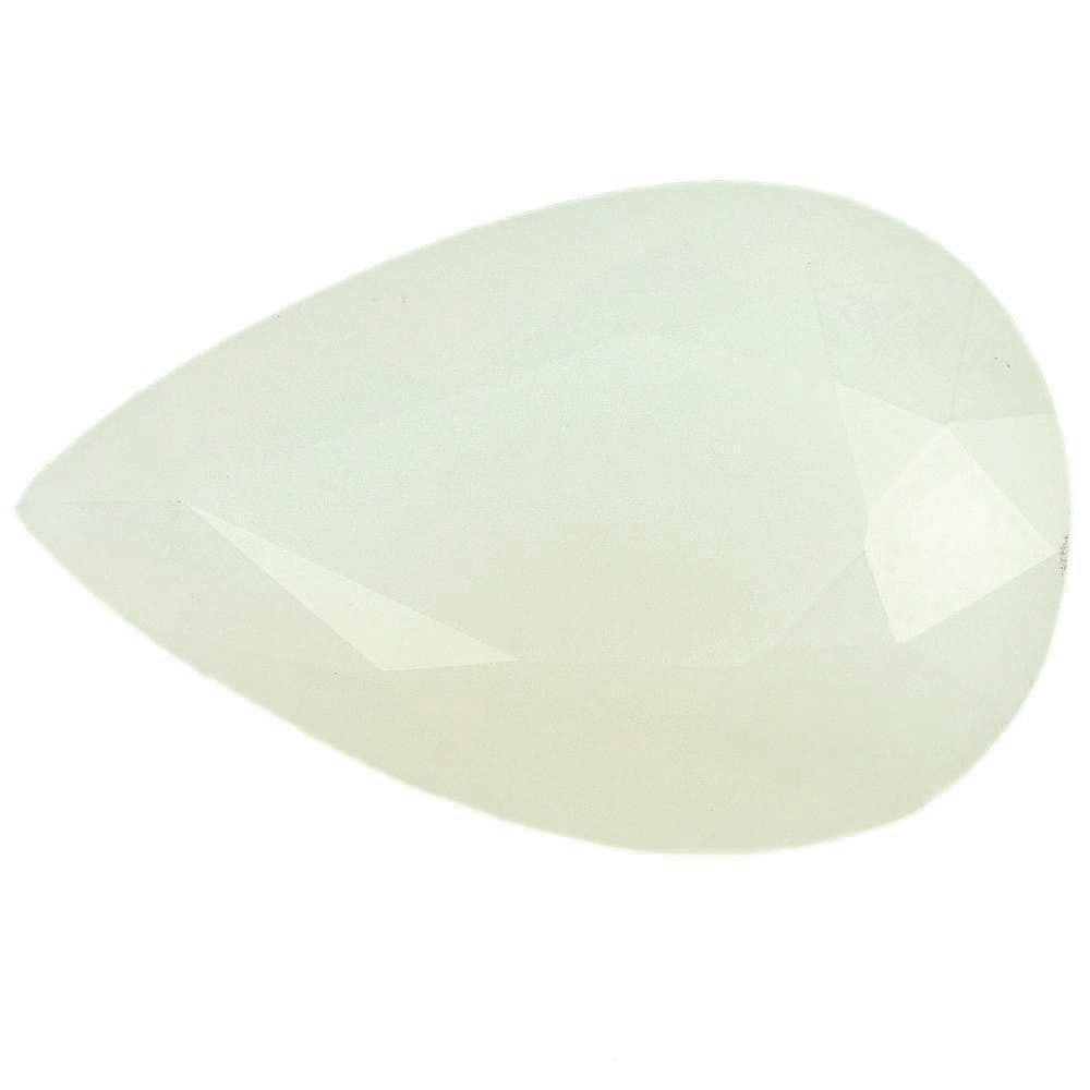 Natural White Opal 15.34 Ct. Clean Pear Shape 24 x 15.8 Mm Gemstone From Ethiopia: Product ID: 818707534 Product Name: Natural Opal Weight: 15.34 CT. Size: 24 x 15.8 x 8.9 MM. Shape: Pear Color: White Clarity:IF Luster: Good Gems Origin: Ethiopia Treatment: Unheated Crystal Structur