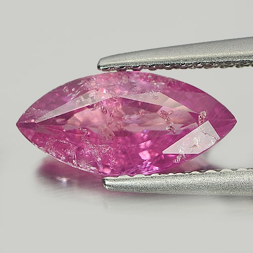 Certified Unheated Hot Red Pink Winza Ruby 2.02 Ct. Marquise Shape 11.9 x 5.8 Mm. Gemstone From (1 of 3)