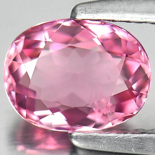 Natural Pink Tourmaline 1.10 Ct. Oval Shape 7.5 x 5.7 Mm. Unheated Gemstone From Nigeria (1 of 3)