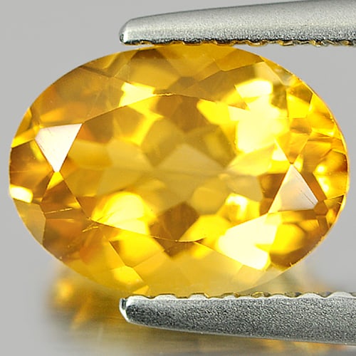 Natural Yellow Citrine 1.64 Ct. Oval Shape 9.1 x 6.9 Mm Gemstone From Brazil: Product ID: 801812687 Product Name: Natural Citrine Weight: 1.64 CT. Size: 9.1 x 6.9 x 4.7 MM. Shape: Oval Color: Yellow Clarity:VSI Luster: Good Gems Origin: Brazil Treatment: Unheated Crystal Struct