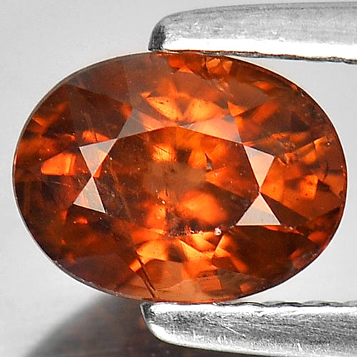 Natural Imperial Zircon 1.33 Ct. Oval Shape 7 x 5.3 Mm. Gemstone From Cambodia: Product ID: 807725885 Product Name: Natural Zircon Weight: 1.33 CT. Size: 7 x 5.3 x 3.9 MM. Shape: Oval Color: Imperial Clarity:SI Luster: Good Gems Origin: Cambodia Treatment: Heated Crystal Structur