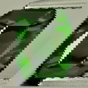 Natural Green Tourmaline 1.26 Ct. Clean Octagon Shape 5.1 x 6.3 Mm. Unheated Gemstone: Product ID: 807250077 Product Name: Natural Tourmaline Weight: 1.26 CT. Size: 5.1 x 6.3 x 4.4 MM. Shape: Octagon Color: Green Clarity:IF Luster: Good Gems Origin: Nigeria Treatment: Unheated Crystal S