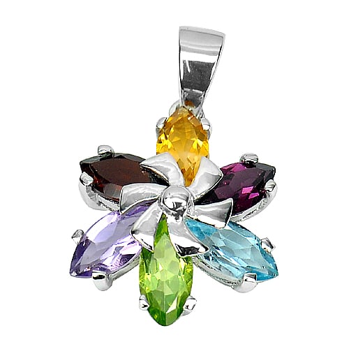 Natural Amethyst Peridot Citrine Garnet and Topaz 925 Sterling Silver Pendant Jewelry 2.94 G.: Product ID: 281130037 Product Name: Sterling Silver Pendant Product Type: 925 Sterling Silver Fine Jewelry Jewelry Weight: 2.94 Grams. Gemstones Color: Multi-Color Metal: Solid Silver 92.5%. Gemstone 