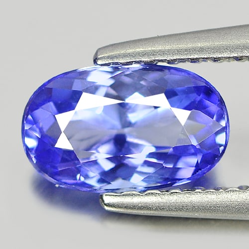 Certified Natural Violetish Blue Tanzanite 0.97 Ct. Clean Oval Shape 7.78 x 4.79 Mm. Gemstone From: Product ID: 807005516 Product Name: Natural Tanzanite Weight: 0.97 CT. Size: 7.78 x 4.79 x 3.32 MM. Shape: Oval Color: Blue Clarity:IF Luster: Very Good Gems Origin: Tanzania Treatment: Heated Crystal