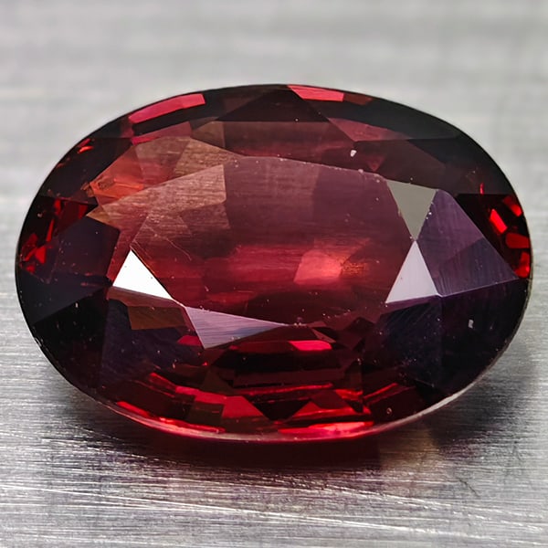 Natural Raspberry Rhodolite Garnet 1.53 Ct. Oval Shape 8 x 6.2 Mm Gemstone From Madagascar: Product ID: 102905655 Product Name: Natural Weight: 1.53 CT. Size: 8 X 6.2 X 3 MM. Shape: OVAL Color: RASPBERRY Clarity:VSI Luster: GOOD Gems Origin: MADAGASCAR Treatment: UNHEATED Crystal Structure: 