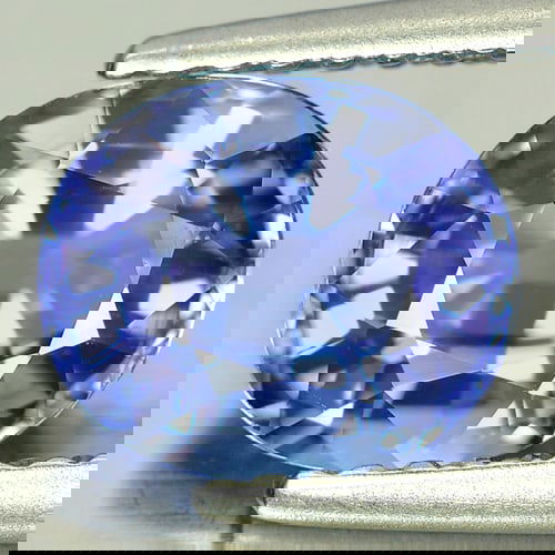 Natural Violetish Blue Tanzanite 1.59 Ct. Clean Oval Shape 7.7 x 6.5 Mm. Gemstone From Tanzania: Product ID: 807006246 Product Name: Natural Tanzanite Weight: 1.59 CT. Size: 7.7 x 6.5 x 4.4 MM. Shape: Oval Color: Blue Clarity:IF Luster: Very Good Gems Origin: Tanzania Treatment: Heated Crystal St