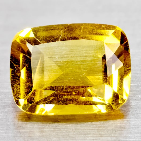 Natural Yellow Citrine 1.51 Ct. Clean Octagon Shape 8.2 x 6.2 Mm Gemstone From Brazil: Product ID: 801815028 Product Name: Natural Citrine Weight: 1.51 CT. Size: 8.2 x 6.2 x 4.2 MM. Shape: Octagon Color: Yellow Clarity:VSI Luster: Good Gems Origin: Brazil Treatment: Unheated Crystal Str