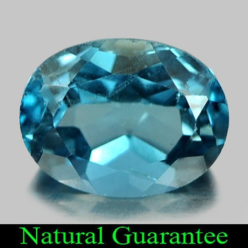 Natural London Blue Topaz 2.42 Ct. Oval Shape 9 x 7 Mm Gemstone From Brazil: Product ID: 807162715 Product Name: Natural Blue Topaz Weight: 2.42 CT. Size: 9 x 7 x 5 MM. Shape: Oval Color: Blue Clarity:VSI Luster: Good Gems Origin: Brazil Treatment: Treated Crystal Structure: O