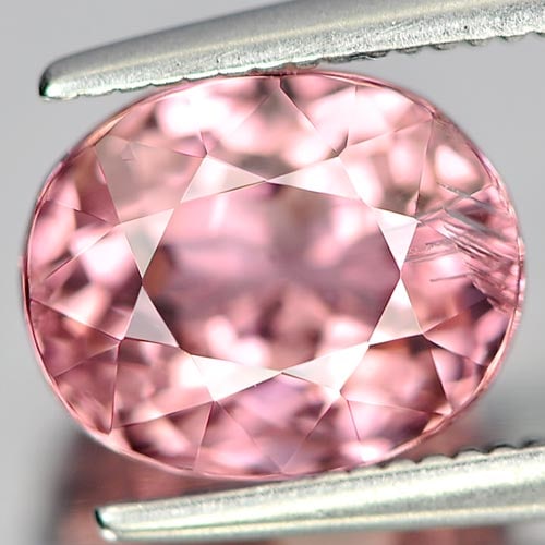 Natural Pink Tourmaline 2.86 Ct. Oval Shape 8.8 x 7.2 Mm Gemstone From Nigeria (1 of 3)