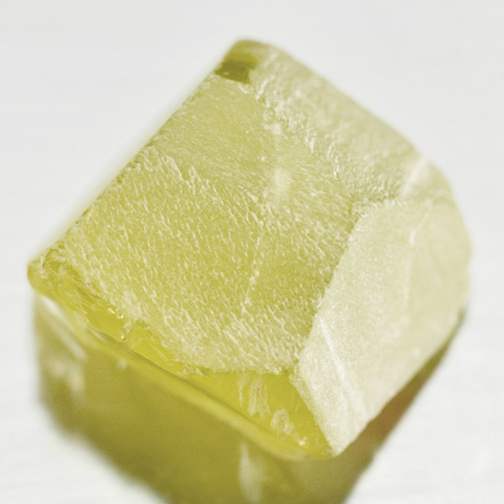 Natural Yellow Quartz 44.90 Ct. Rough 21 x 18.7 x 14 Mm Gemstone From Brazil (1 of 3)