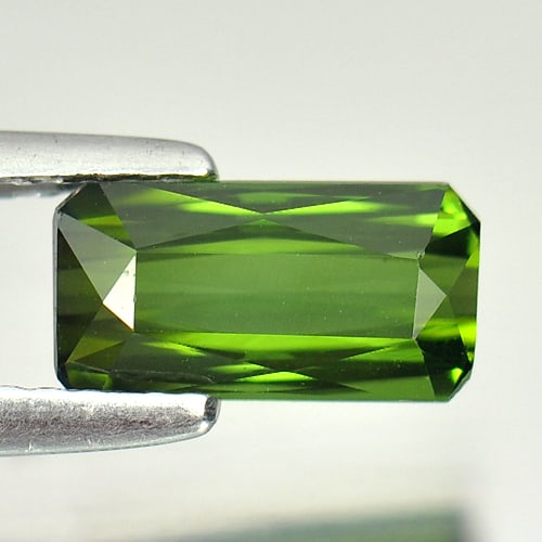 Natural Green Tourmaline 1.17 Ct. Octagon Shape 8.8 x 4.6 Mm. Gemstone From Nigeria: Product ID: 807238993 Product Name: Natural Tourmaline Weight: 1.17 CT. Size: 8.8 x 4.6 x 3.1 MM. Shape: Octagon Color: Green Clarity:VSI Luster: Good Gems Origin: Nigeria Treatment: Unheated Crystal 