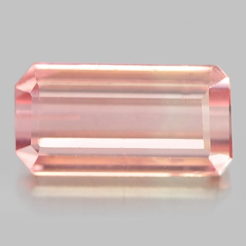 Natural Pink Tourmaline 0.67 Ct. Octagon Shape 6.9 x 3.6 Mm Gemstone From Nigeria (1 of 3)