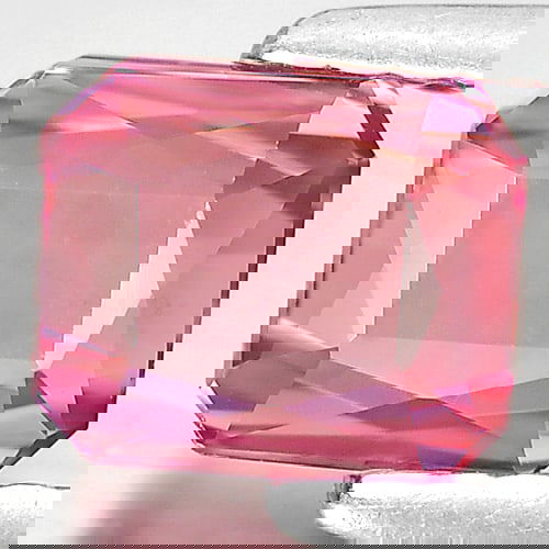 Natural Pink Tourmaline 1.58 Ct. VVS Octagon Shape 6.6 x 5.6 Mm. Gemstone Unheated From Nigeria (1 of 3)