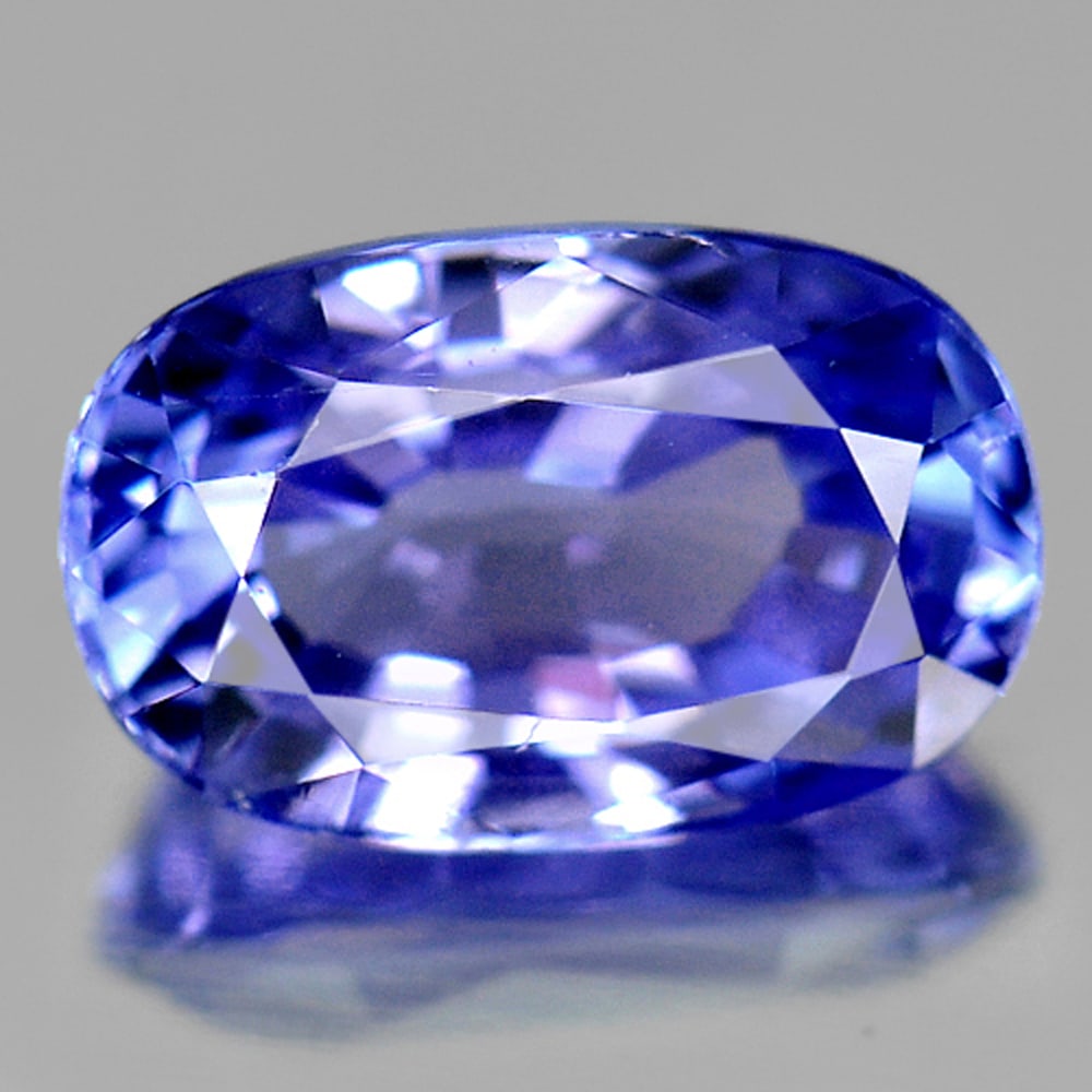 Natural Violet Blue Tanzanite 1.22 Ct. Oval Shape 7.6 x 5 Mm. Gemstone From Tanzania: Product ID: 807009161 Product Name: Natural Tanzanite Weight: 1.22 CT. Size: 7.6 x 5 x 4 MM. Shape: Oval Color: Violet Blue Clarity:SI Luster: Good Gems Origin: Tanzania Treatment: Heated Crystal Stru
