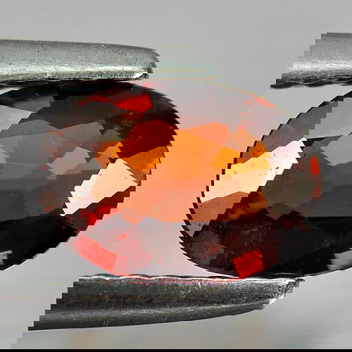 Natural Spessartine Garnet 0.91 Ct. Oval Shape 7.2 x 5.2 Mm. Gemstone Unheated From Namibia (1 of 3)