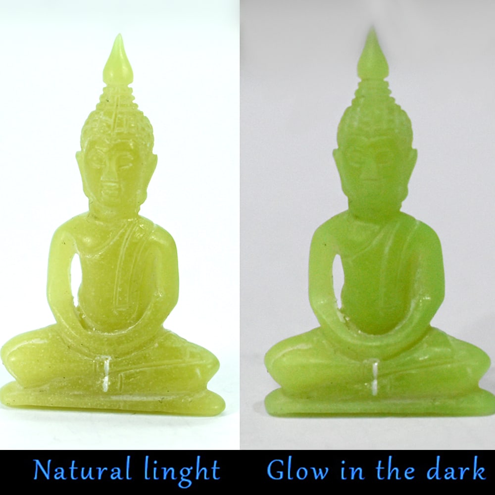 Natural Fluorescent Burmese 24.15 Ct. Happy Buddha Carving Size 9 x 20 x 35 Mm.: Product ID: 818102388 Product Name: Natural Gemstones Weight: 24.15 CT. Size: 9 x 20 x 35 MM. Shape: Caving Color: Green Clarity:Opaque Luster: Good Gems Origin: Burma Treatment: Unheated Crystal Stru