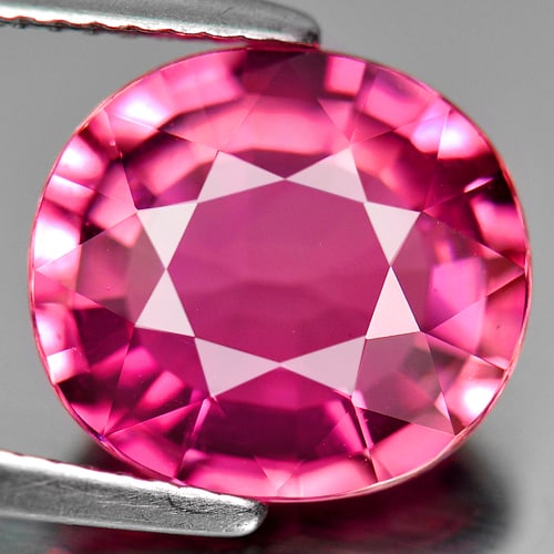 Natural Pink Tourmaline 4.63 Ct. Clean Oval Shape 11.5 x 10.4 Mm. Unheated Gemstone From Nigeria: Product ID: 807219446 Product Name: Natural Tourmaline Weight: 4.63 CT. Size: 11.5 x 10.4 x 5.8 MM. Shape: Oval Color: Pink Clarity:IF Luster: Very Good Gems Origin: Nigeria Treatment: Unheated Crysta