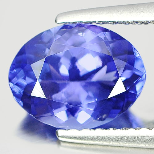 Natural Violetish Blue Tanzanite 1.76 Ct. Oval Shape 9 x 7 Mm. Gemstone From Tanzania: Product ID: 807008978 Product Name: Natural Tanzanite Weight: 1.76 CT. Size: 9 x 7 x 4.2 MM. Shape: Oval Color: Blue Clarity:VSI Luster: Very Good Gems Origin: Tanzania Treatment: Heated Crystal Struc