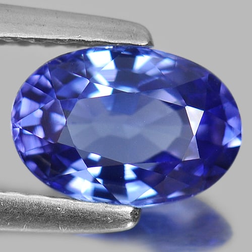 Natural Violetish Blue Tanzanite 1.22 Ct. Clean Oval Shape 7.9 x 5.4 Mm Gemstone From Tanzania: Product ID: 807006297 Product Name: Natural Tanzanite Weight: 1.22 CT. Size: 7.9 x 5.4 x 3.8 MM. Shape: Oval Color: Violetish Blue Clarity:IF Luster: Very Good Gems Origin: Tanzania Treatment: Heated