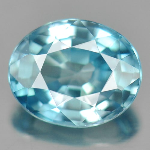 Natural Blue Zircon 0.87 Ct. Oval Shape 6.1 x 4.9 Mm. Gemstone From Cambodia: Product ID: 807711796 Product Name: Natural Zircon Weight: 0.87 CT. Size: 6.1 x 4.9 x 3 MM. Shape: Oval Color: Blue Clarity:IF Luster: Good Gems Origin: Cambodia Treatment: Heated Crystal Structure: T