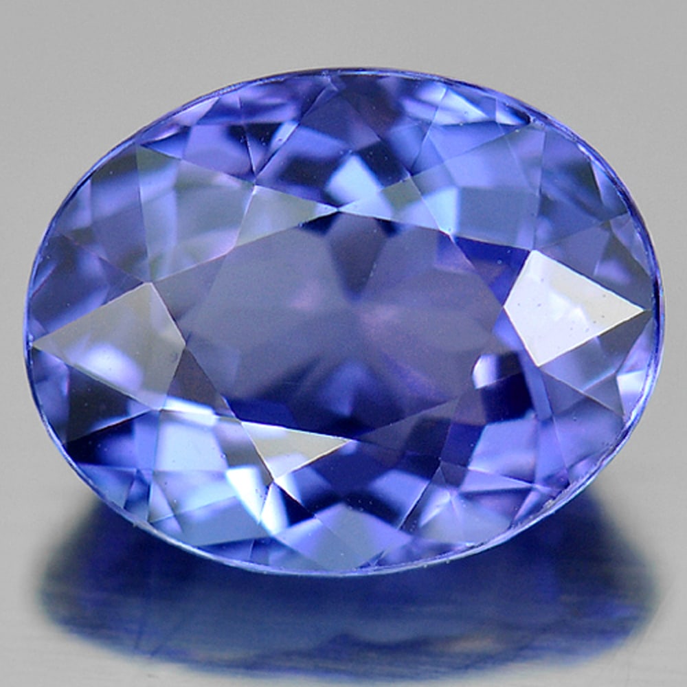 Natural Violetish Blue Tanzanite 1.43 Ct. Clean Oval Shape 7.7 x 6.2 Mm. Gemstone From Tanzania: Product ID: 807006277 Product Name: Natural Tanzanite Weight: 1.43 CT. Size: 7.7 x 6.2 x 4.2 MM. Shape: Oval Color: Violetish Blue Clarity:IF Luster: Very Good Gems Origin: Tanzania Treatment: Heated