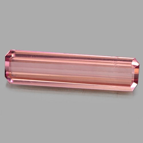 Natural Pink Tourmaline 0.84 Ct. Octagon Shape 12.6 x 3.2 Mm. Unheated Gemstone From Nigeria: Product ID: 807248245 Product Name: Natural Tourmaline Weight: 0.84 CT. Size: 12.6 x 3.2 x 2 MM. Shape: Octagon Color: Pink Clarity:VSI Luster: Good Gems Origin: Nigeria Treatment: Unheated Crystal St