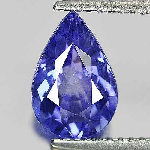 Certified Natural Violet Tanzanite 2.04 Ct. Clean Pear Shape 10.29 x 6.90 Mm. Gemstone From Tanzania: Product ID: 807006463 Product Name: Natural Tanzanite Weight: 2.04 CT. Size: 10.29 x 6.90 x 4.53 MM. Shape: Pear Color: Violet Clarity:IF Luster: Very Good Gems Origin: Tanzania Treatment: Heated Crys