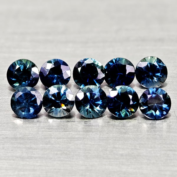 Natural Fancy Color Sapphire 1.26 Ct. 10 Pcs Round Diamand Cut 3 Mm Gemstones From Tanzania: Product ID: 806162159 Product Name: Natural Green Sapphire Weight: 1.26 CT. Size: 3 x 3 x 2.3 MM. Shape: Round Diamond Cut Color: Fancy Color Clarity:VSI Luster: Very Good Gems Origin: Tanzania Treatm