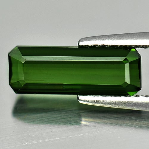 Natural Green Tourmaline 1.34 Ct Octagon Shape 11.8 x 4.3 Mm Gemstone From Nigeria: Product ID: 807244505 Product Name: Natural Tourmaline Weight: 1.34 CT. Size: 11.8 x 4.3 x 2.5 MM. Shape: Octagon Color: Green Clarity:VSI Luster: Good Gems Origin: Nigeria Treatment: Unheated Crystal