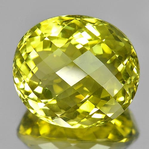 Natural Yellow Quartz 39.04 Ct. Clean Oval Checkerboard Cut 22 x 20 Mm. Unheated Gemstone: Product ID: 805527193 Product Name: Natural Quartz Weight: 39.04 CT. Size: 22 x 20 x 15 MM. Shape: Oval Checkerboard Color: Yellow Lemon Clarity:IF Luster: Very Good Gems Origin: Brazil Treatment: Unh
