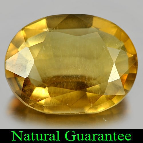 Natural Yellow Citrine 3.49 Ct. VVS Oval Shape 11.9 x 9 Mm. Gemstone From Brazil: Product ID: 801810929 Product Name: Natural Citrine Weight: 3.49 CT. Size: 11.9 x 9 x 4.9 MM. Shape: Oval Color: Yellow Clarity:VVS Luster: Good Gems Origin: Brazil Treatment: Unheated Crystal Structu