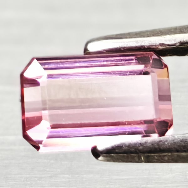 Natural Pink Tourmaline 0.65 Ct.Octagon Shape 6.2 x 4 Mm Gemstone From Nigeria (1 of 3)