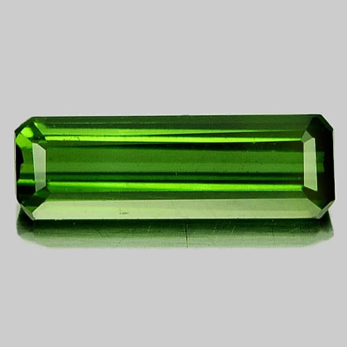 Natural Green Tourmaline 1.15 Ct. Clean Octagon Shape 11.1 x 3.6 Mm Gemstone From Nigeria: Product ID: 807247171 Product Name: Natural Tourmaline Weight: 1.15 CT. Size: 11.1 x 3.6 x 2.8 MM. Shape: Octagon Color: Green Clarity:IF Luster: Good Gems Origin: Nigeria Treatment: Unheated Crystal 