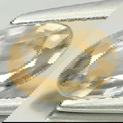 Natural Yellowish Brown Zircon 1.10 Ct. Oval Shape 7.2 x 5.2 Mm. Gemstone From Cambodia (1 of 3)