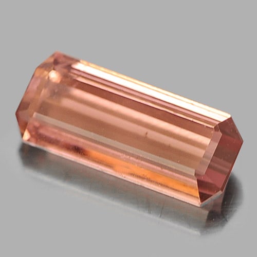 Natural Pink Tourmaline 0.89 Ct. Octagon Shape 8.7 x 3.8 Mm Gemstone From Nigeria (1 of 3)