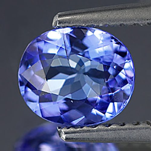 Certified Natural Violetish Blue Tanzanite 0.90 Ct Oval Shape 6.98 x 5.90 Mm. Gemstone From Tanzania: Product ID: 807005528 Product Name: Natural Tanzanite Weight: 0.90 CT. Size: 6.98 x 5.90 x 3.07 MM. Shape: Oval Color: Blue Clarity:VSI Luster: Very Good Gems Origin: Tanzania Treatment: Heated Crysta