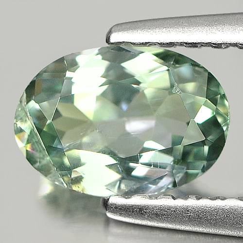 Natural Violet Green Blue Tanzanite 0.75 Ct. Oval Shape 7 x 4.9 Mm. Gemstone From Tanzania (1 of 3)