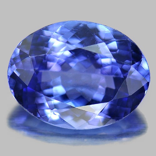 Natutal Violetish Blue Tanzanite 1.54 Ct. Clean Oval Shape 8.4 x 6.4 Mm. Gemstone From Tanzania: Product ID: 807008977 Product Name: Natural Tanzanite Weight: 1.54 CT. Size: 8.4 x 6.4 x 3.8 MM. Shape: Oval Color: Violetish Blue Clarity:VVS Luster: Very Good Gems Origin: Tanzania Treatment: Heated