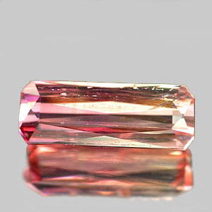 Natural Orangish Pink Tourmaline 1.57 Ct. Octagon Shape 11 x 4 Mm. Gemstone From Nigeria: Product ID: 807229901 Product Name: Natural Tourmaline Weight: 1.57 CT. Size: 11 x 4 x 3.4 MM. Shape: Octagon Color: Orangish Pink Clarity:SI Luster: Good Gems Origin: Nigeria Treatment: Unheated Crys