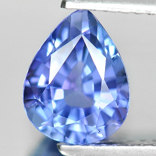 Natural Violet Blue Tanzanite 1.91 Ct. VVS Pear Shape 9.2 x 7.1 Mm. Gemstone From Tanzania (1 of 3)
