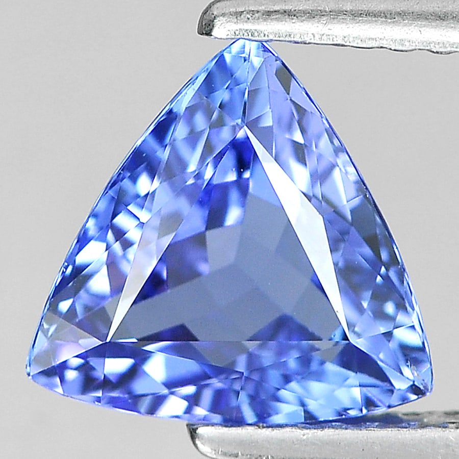 Certified Natural Violetish Blue Tanzanite 1.84 Ct. Clean Trilliant Shape 8.36 x 8.21 Mm. Gemstone: Product ID: 807004315 Product Name: Natural Tanzanite Weight: 1.84 CT. Size: 8.36 x 8.21 x 4.13 MM. Shape: Trilliant Color: Violetish Blue Clarity:IF Luster: Very Good Gems Origin: Tanzania Treatment:
