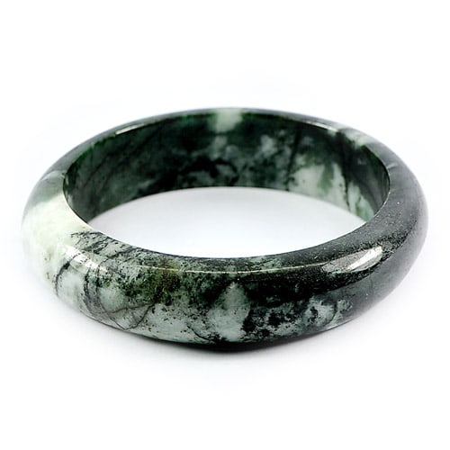 Multi-Color Jade Bangle Diameter 63 mm. 413.60 Ct. Natural Gemstone From Thailand (1 of 3)